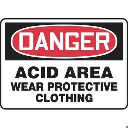 Accuform OSHA DANGER SAFETY SIGN COMBUSTIBLE MCHL103VA MCHL103VA